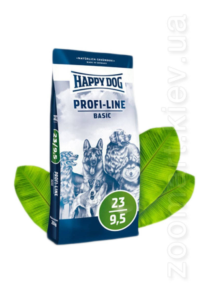 

Корм HAPPY DOG (Хеппи Дог) Profi Line Basic 23/9,5 20 кг