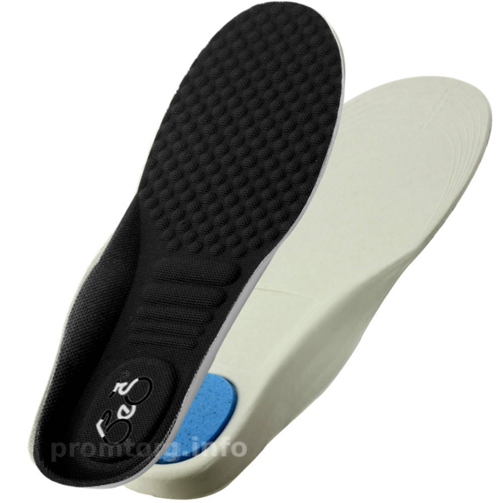 

Стельки обрезные для спортивной обуви мужской размер 41-45 черные