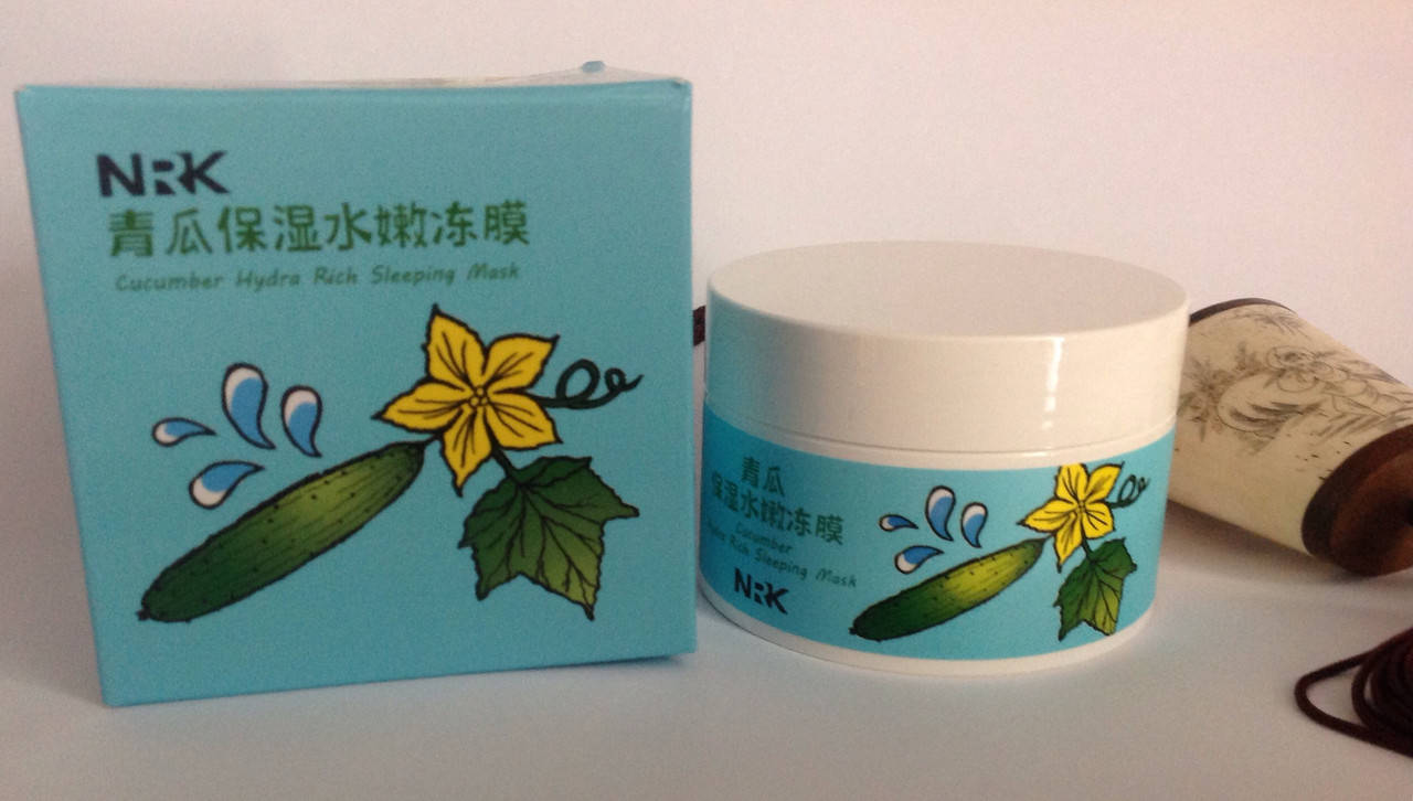 

Ночная маска с Кукумбером и целебными грибами Naruko Cucumber Sleeping Mask
