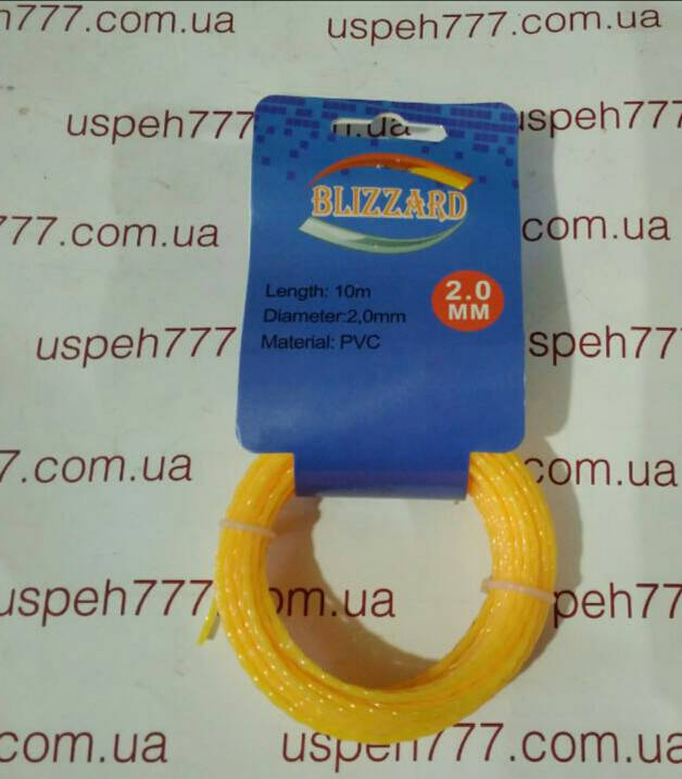 

Леска Blizzard d=2мм, L=10м (200шт\ящ) кручёная