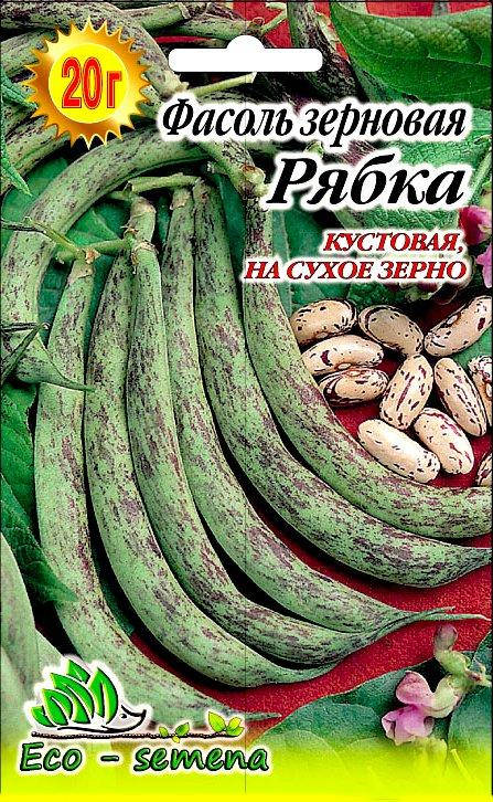 

Семена Фасоль зерновая Рябка, 20 г