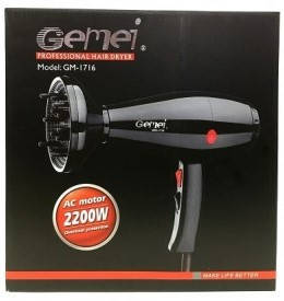 

Фен для волос Gemei GM 1716 2200 W