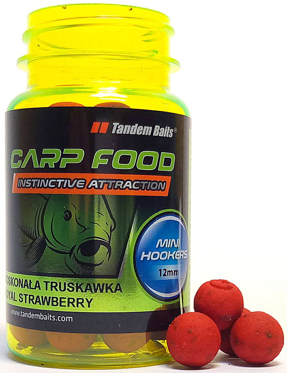 

Бойлы Tandem Baits CF Perfection Mini Hookers 12mm 50g Royal Strawberry