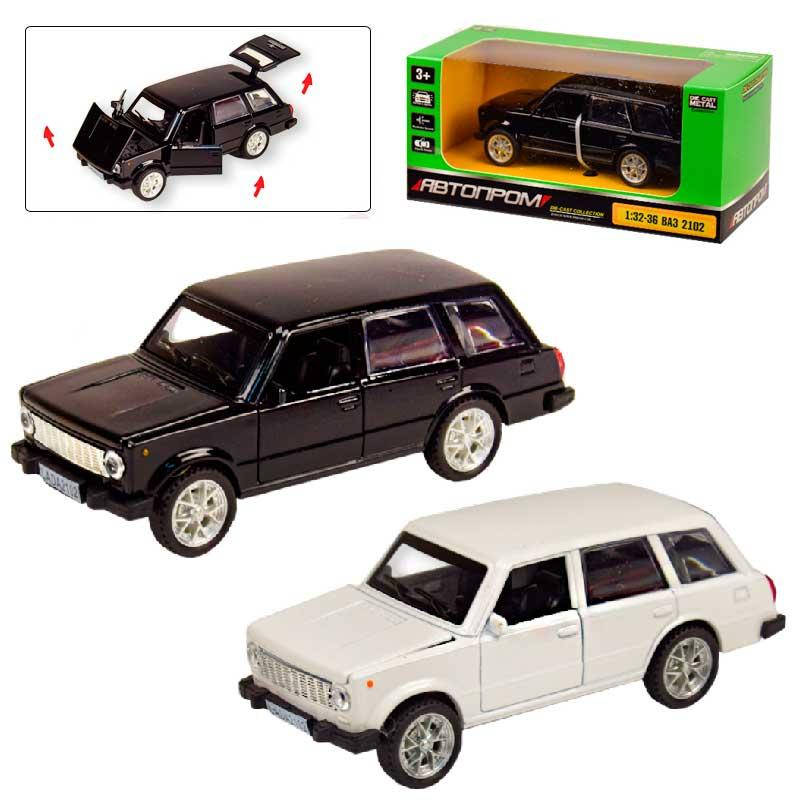 

Машинка металлическая "Автопром" ВАЗ 2102, 7501