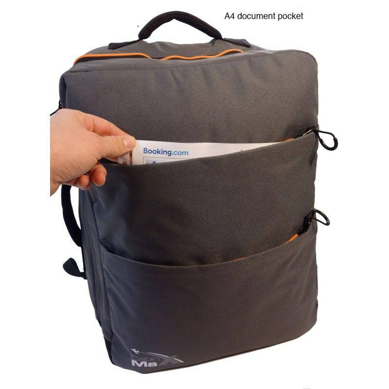 

Рюкзак для ручной клади Cabin Max Edinburgh Gray/Orange (50х40х20 см)