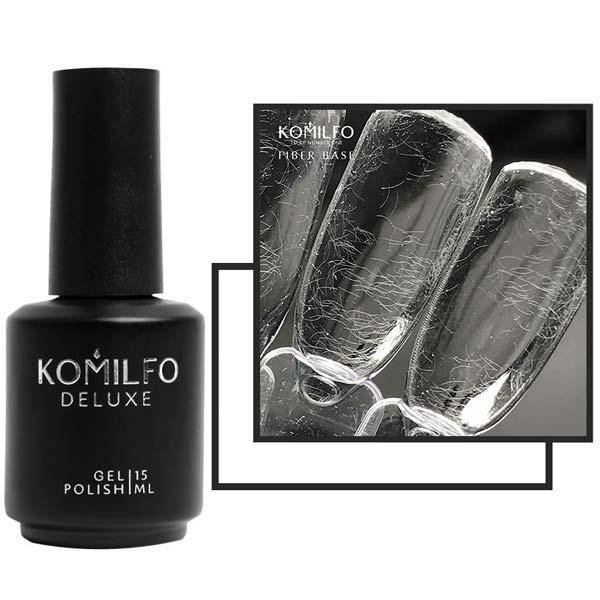 

Komilfo Fiber Base - база для ногтей с нейлоновыми волокнами, 15 мл