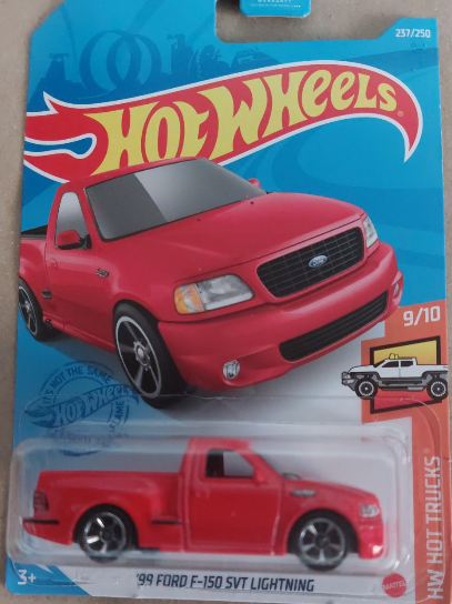 

Машинка Hot Wheels '99 Ford F-150 SVT Lightning