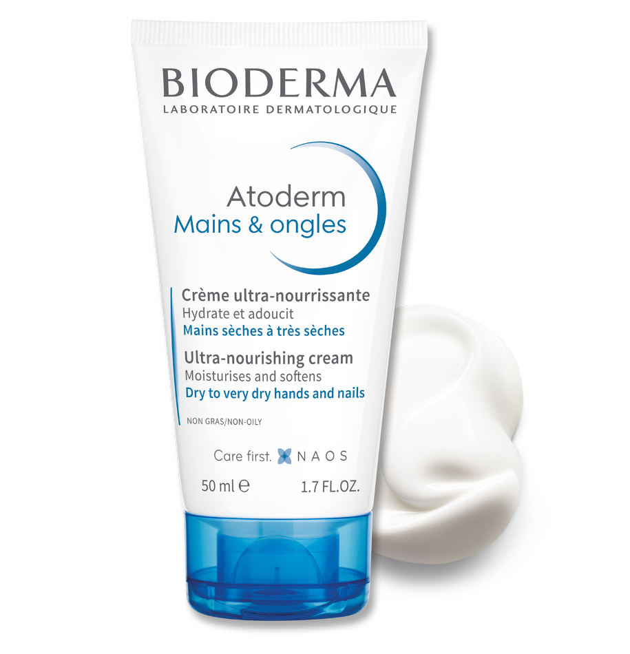 

Крем для сухой кожи рук - питает и защищает Биодерма Атодерм Bioderma Atoderm Mains Repairing Hand Cream 50мл