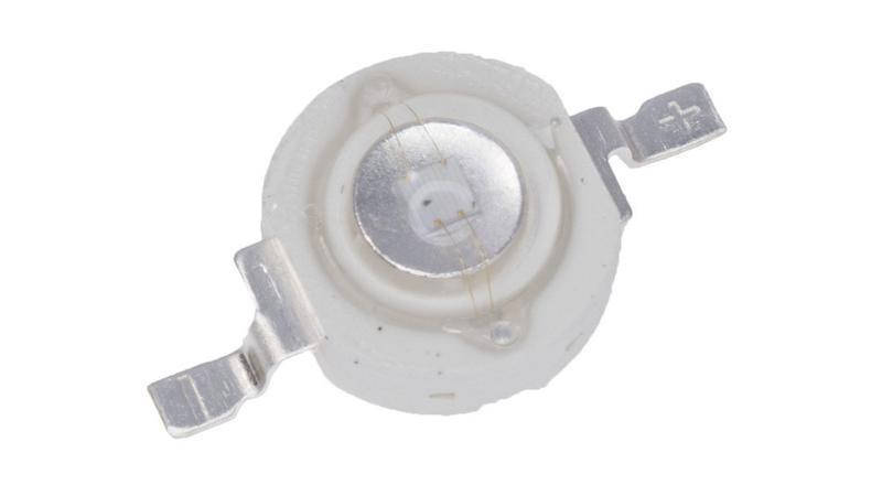 

Светодиод ультрафиолетовый LED UV 3W 395-400nm 20-30Lm (14599)