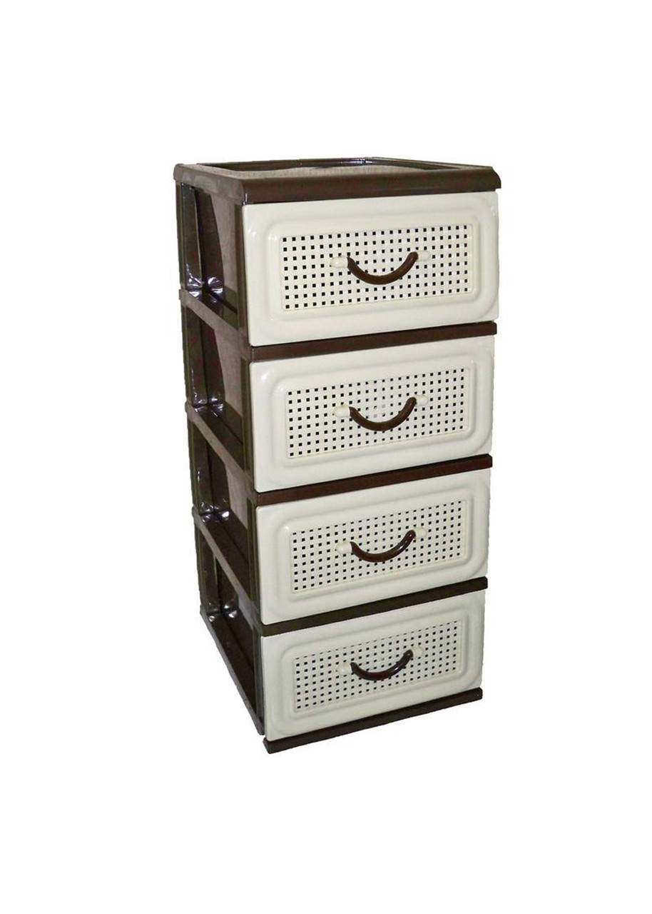 

Комод пластиковый File 4 ящика. 87х38х46