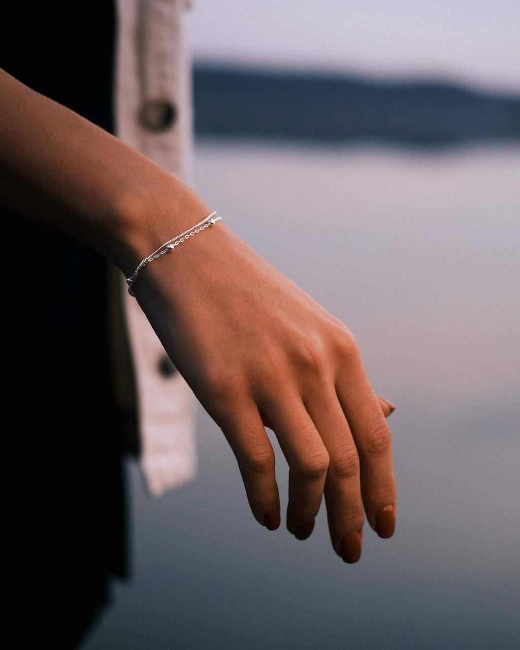

S925 серебряный браслет - Блики счастья
