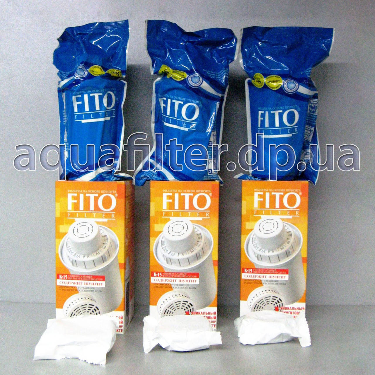 

Сменный картридж Фито Fito Filter K-15 для Аквафор 3 шт
