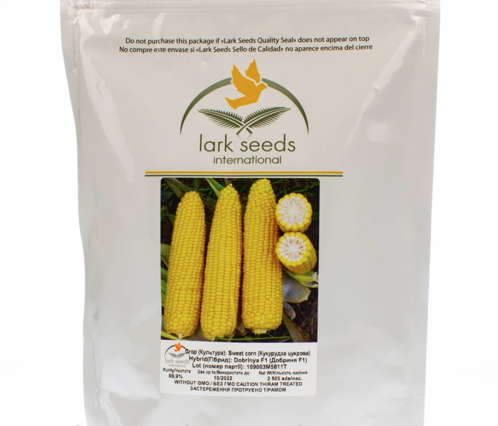 

Семена кукурузы Добрыня F1 2500 сем. (Lark Seed)