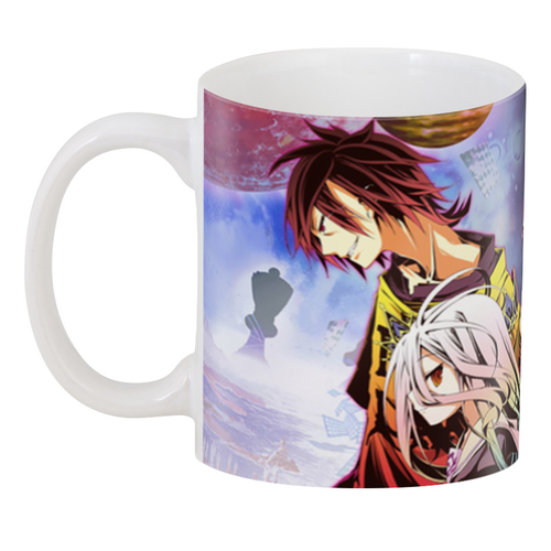 

Кружка Без игры жизни нет No Game No Life Zero Shuvi NGNL 02.11, Белый