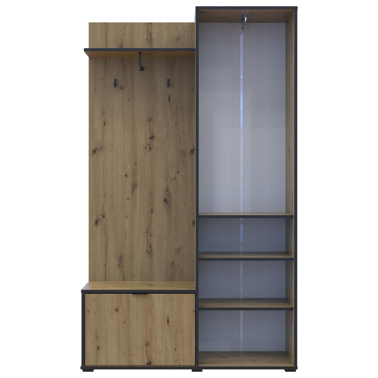 Передпокій Doros Дора Дуб Артизан 113,5х40х192 (44900218) 8