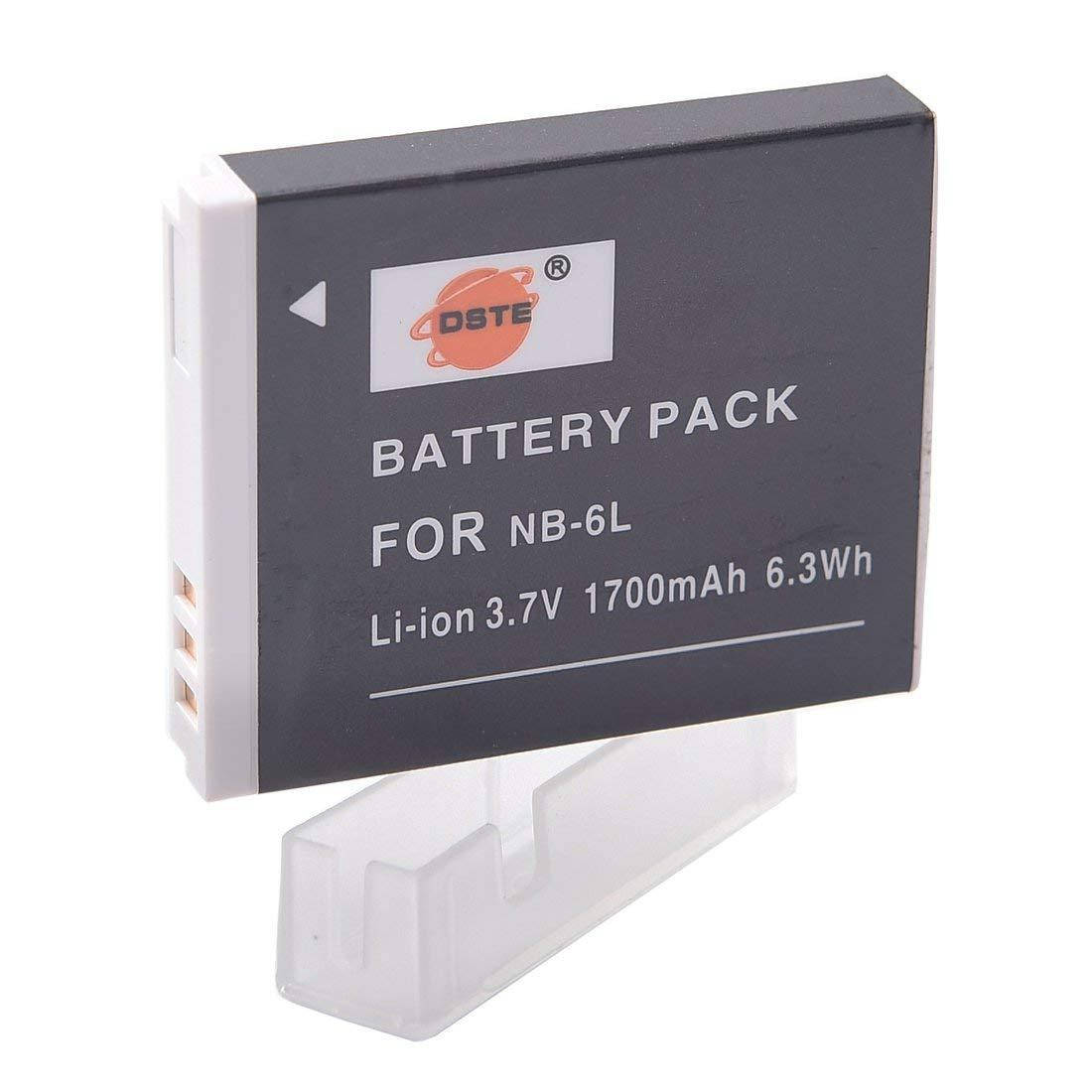 

Аккумулятор DSTE для Canon NB-6L (NB-6LH), 1700 mAh.