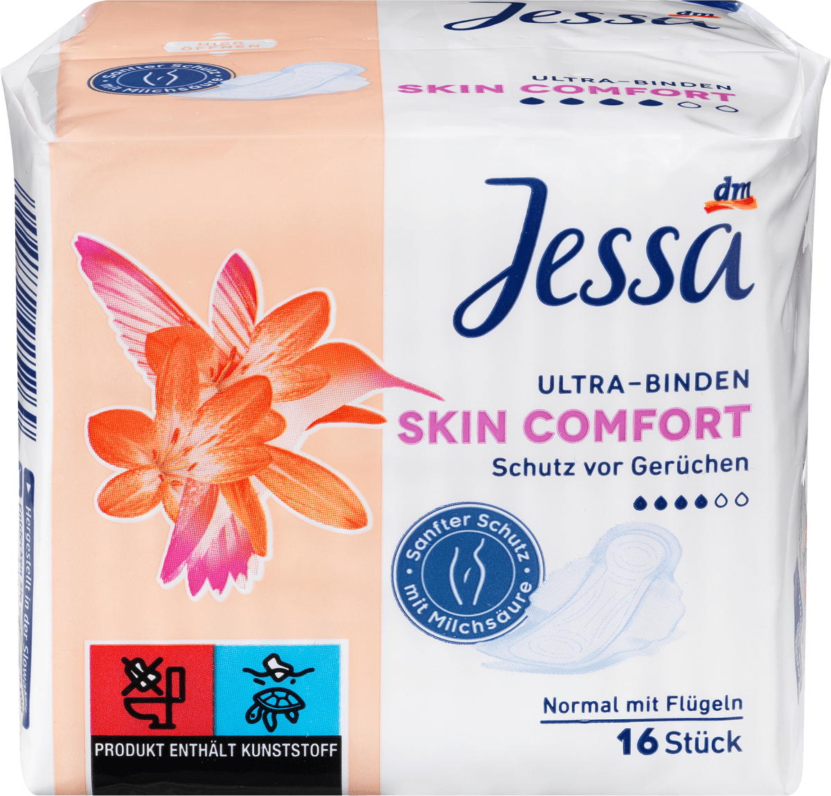

Гигиенические прокладки Jessa Ultra-Binden Skin Comfort, 16 шт.