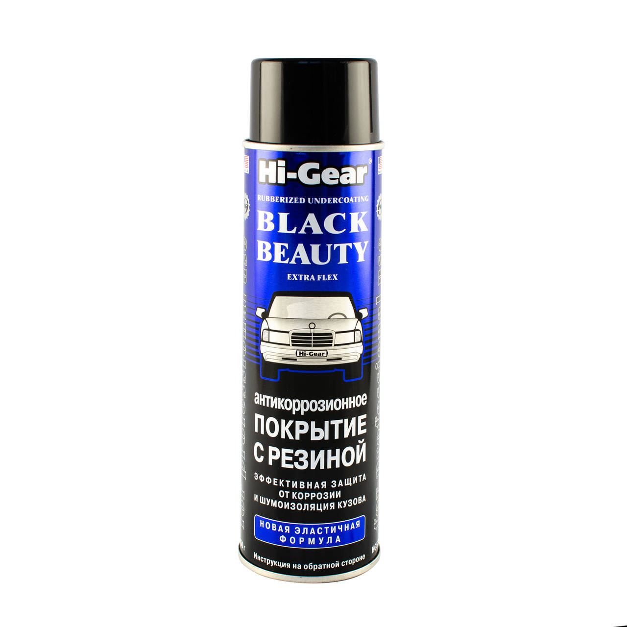 

Антикоррозионное покрытие с резиной Hi-Gear BLACK BEAUTY EXTRA FLEX HG5756 (500мл), Черный