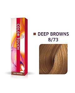

Краска для волос Wella Color Touch 8/73 Світлий блондин коричнево-золотистий