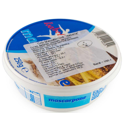 

Сир Маскарпоне 42 % TM MILA 250 г.