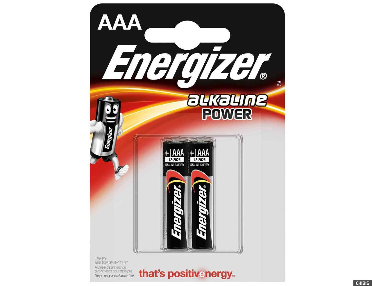 

Батарейка Energizer AAA Alk Power 1.5V LR03