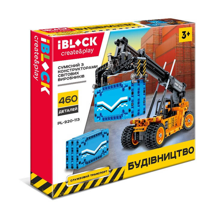 

Конструктор "Будівництво" 460дет. в кор-ці 41*35*6см. IBLOCK