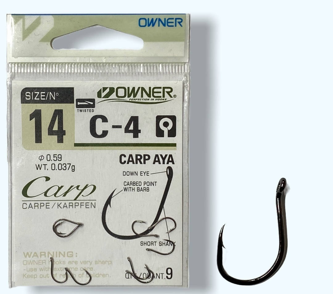

Крючки OWNER С-4 CARP AYA
