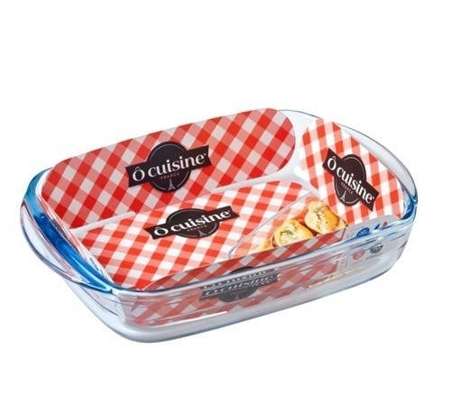 

Форма для запекания стеклянная прямоугольная Pyrex O Cuisine 213BC00 23*15*4,5см