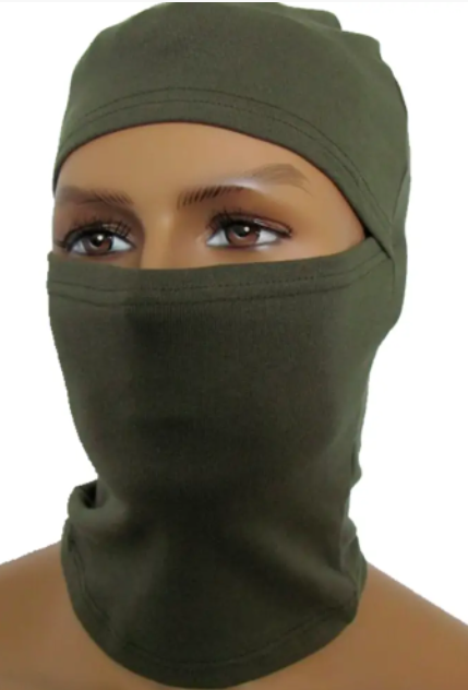 

Балаклава трикотажная цвет OLIVA & BLACK