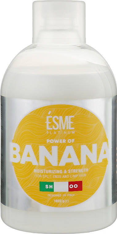 

Шампунь для секущихся волос с экстрактом банана Esme Banana 1 л