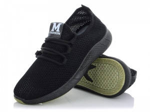

Кроссовки черные летние сетка Canoa 37-41