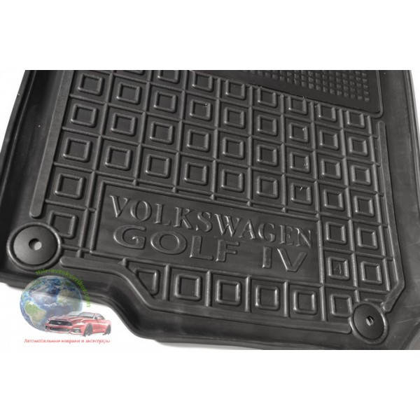 

Резиновые коврики в салон для Volkswagen Golf 4 (1997-2003) Avto-Gumm, Черный