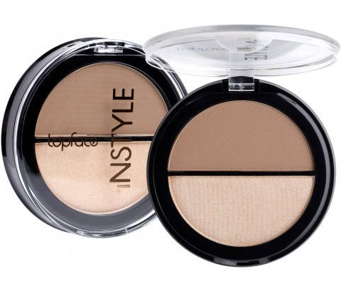 

Хайлайтер и контур для макияжа TopFace Contour & Highlighter Instyle PT-262