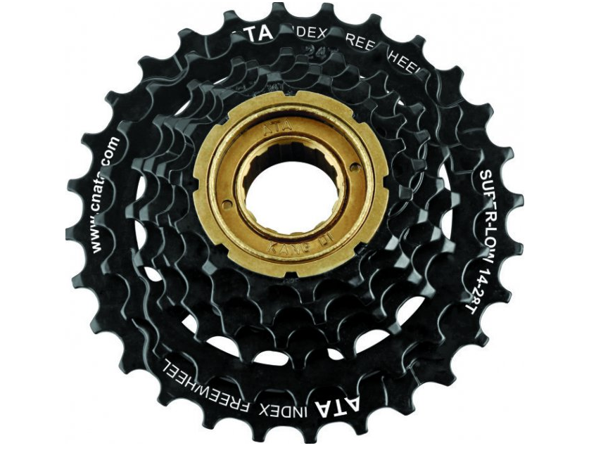 

Зірки задні з тріскачкою ATA KDF-612 14-28T 6 зірок