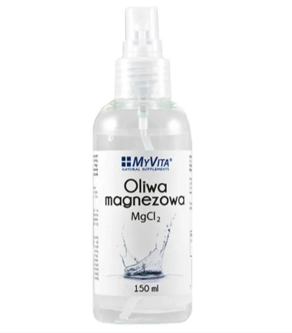 

Магниевое Масло MgCl2 Спрей Magnesium Oil 150 мл MyVita Польша Доставка из ЕС
