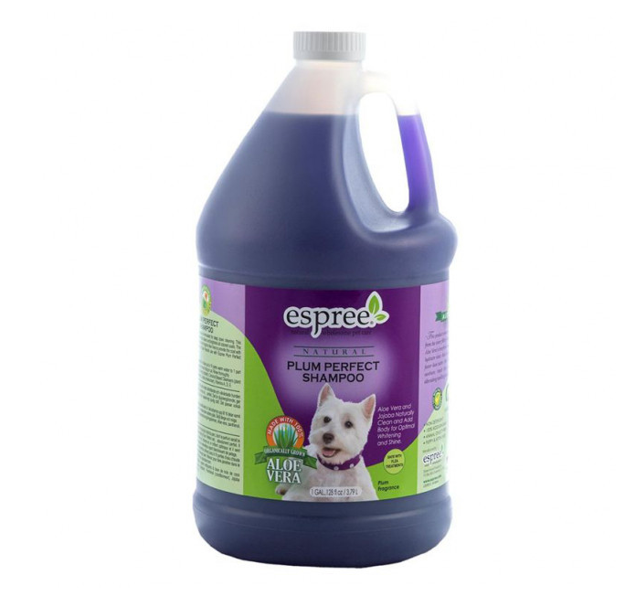 

Espree Plum Perfect шампунь для глубокой чистки любого типа шерсти со сливой 3,79л