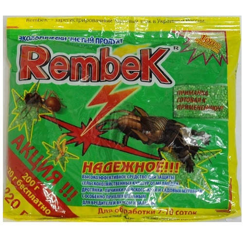 

Рембек от медведки 220 г инсектицид