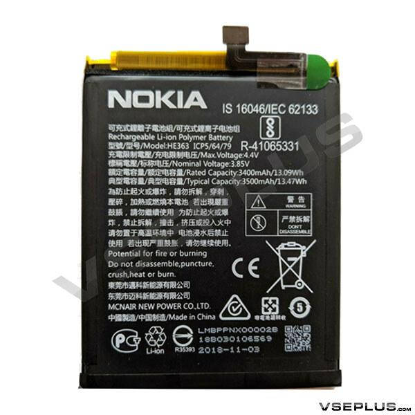 

Аккумулятор Nokia 3.1 Plus Dual Sim, original, HE363