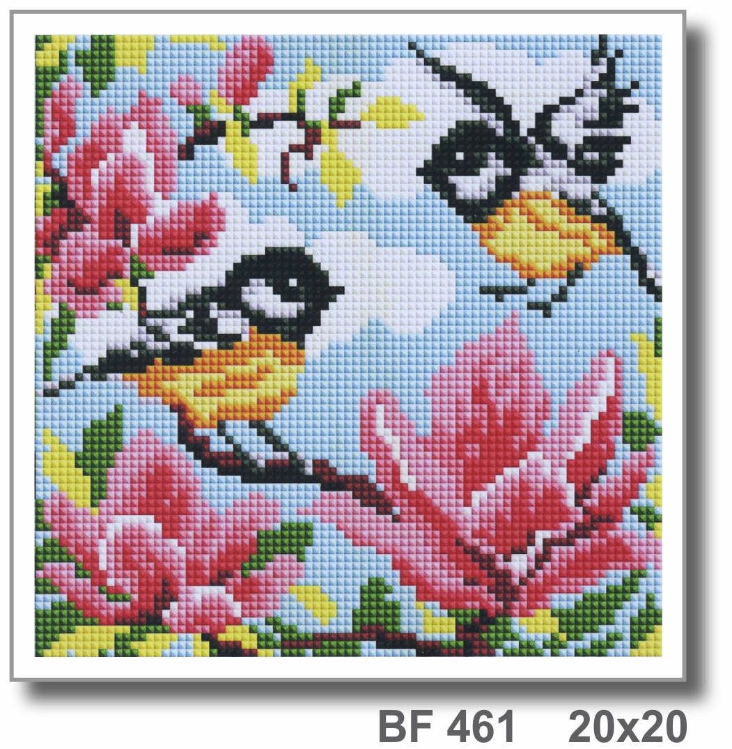 

Алмазна мозаїка "Пташенята" 20*20 см