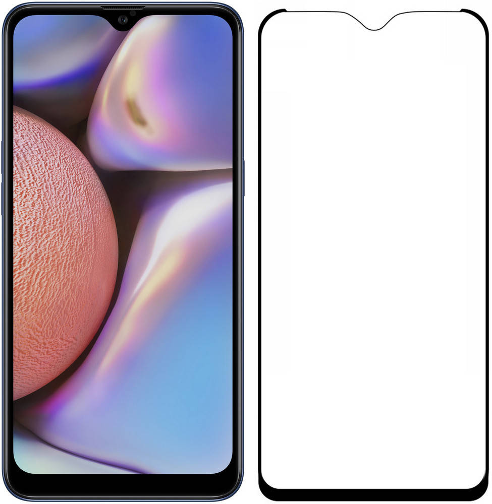 

5D стекло Samsung Galaxy A10s A107 (Защитное Full Glue) (Самсунг Галакси А10С), Черный