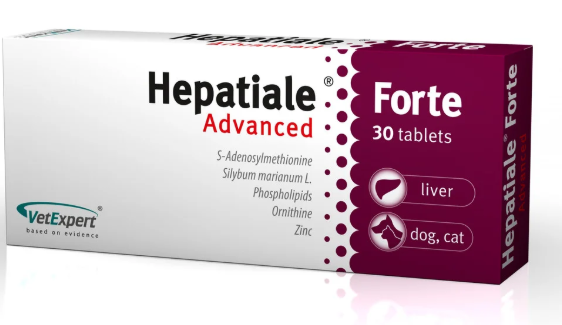 

VetExpert Hepatiale Forte Advanced 30 таб гепатопротектор для собак и кошек (46169)