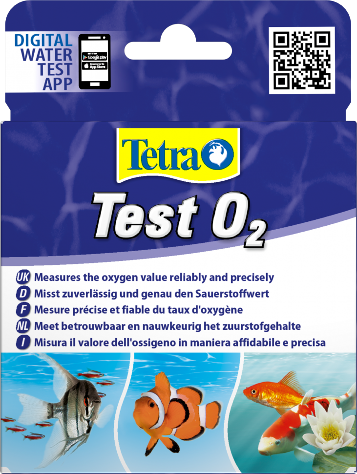 

Тесты для воды на содержание кислорода Tetra Test O2