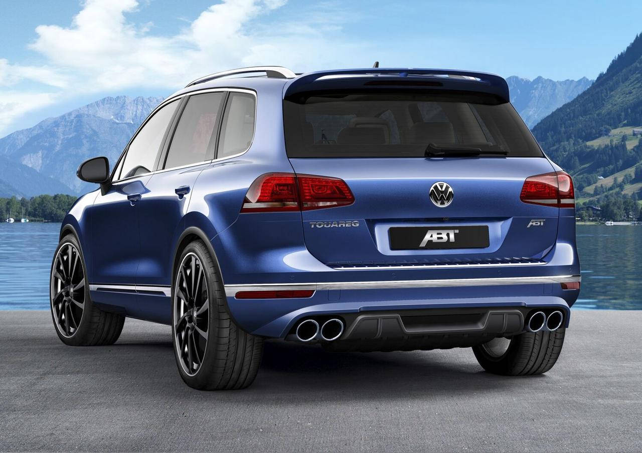 

Спойлер на Volkswagen Touareg 2 стиль ABT