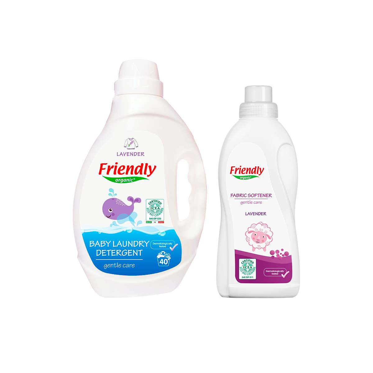 

Эконом набор для стирки детской одежды Friendly Organic
