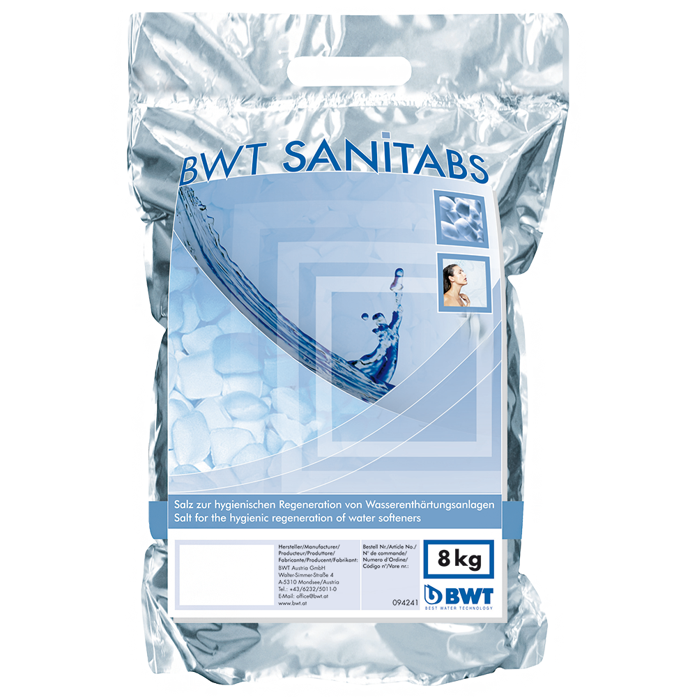 

Соль для регенерации и дезинфекции BWT Sanitabs (94241)
