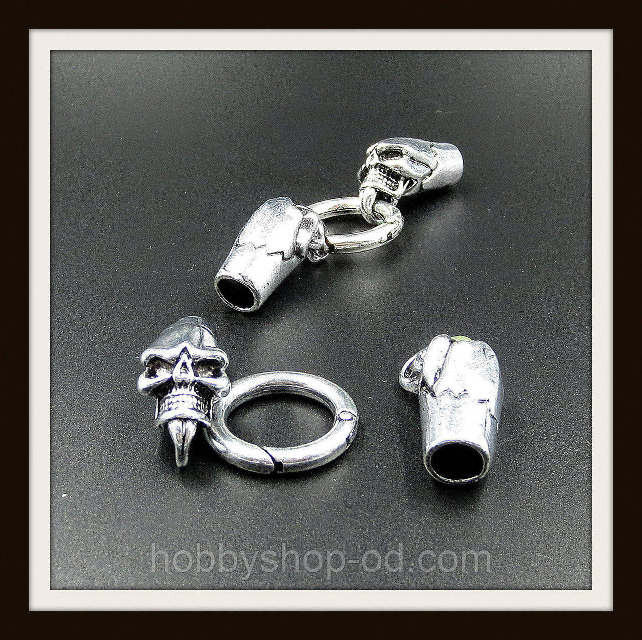 

Замок для шнура "Череп" (d 12 мм)