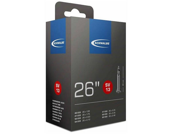 

Камера Schwalbe SV13 26x1.50-2.50 (40/62-559) FV 40мм