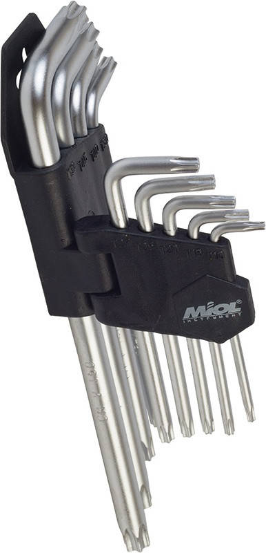 

Набор торцевых ключей торкс 9 шт. СRV, Т10-Т51. Качественный и не дорогой инструмент с доставкой.