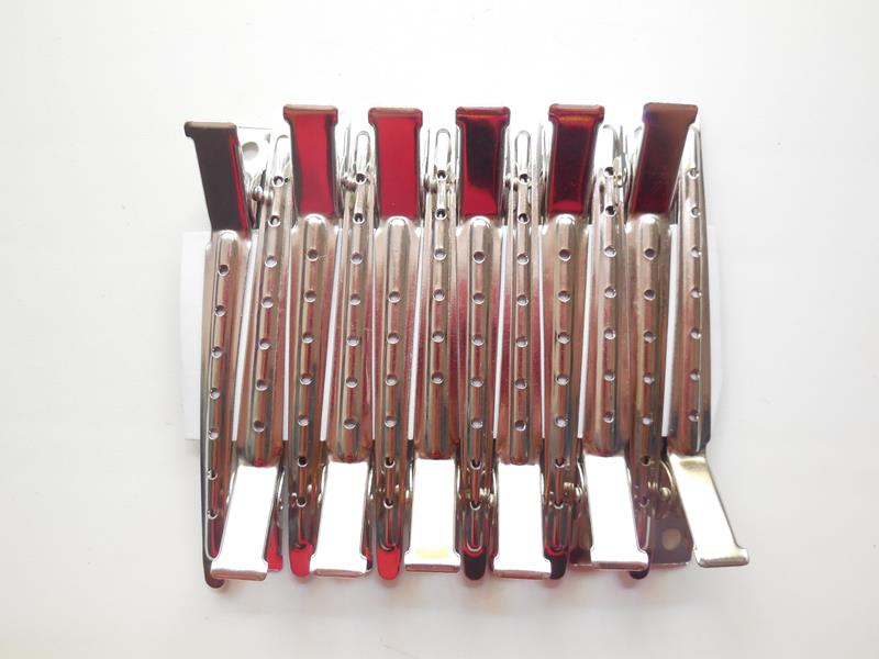 

Зажим для волос металлический 12 шт