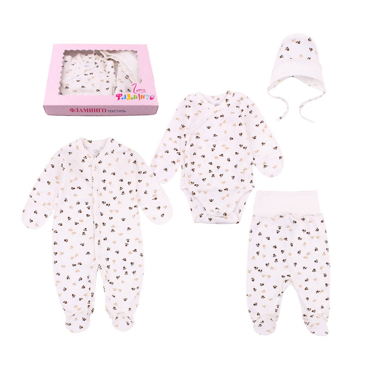 

Комплект ясельный 4 предм. Фламинго